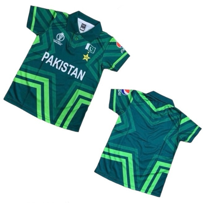 PAKISTAN CRICKET KIDS HALF SLEEVE POLO T-SHIRT (Copy) (Copy)