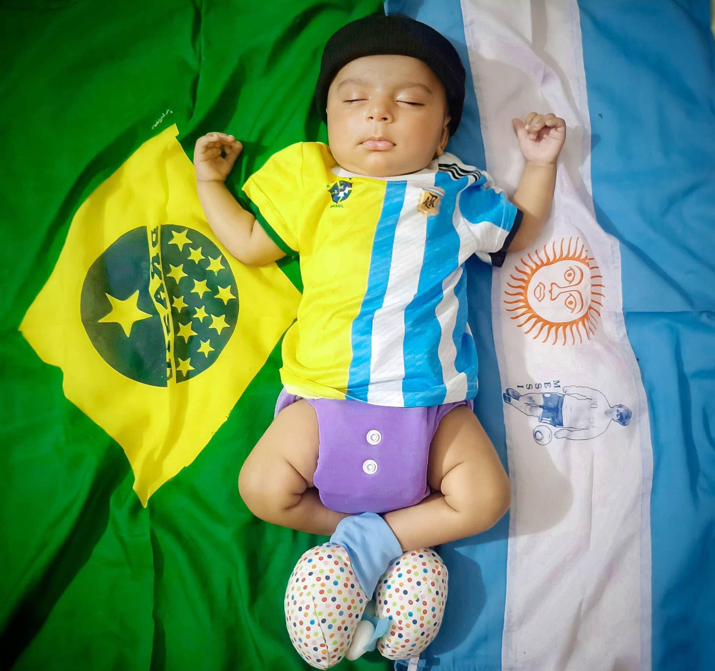BRAZINTINA FULL BODY SUBLIMATION PRINT KIDS JERSEY