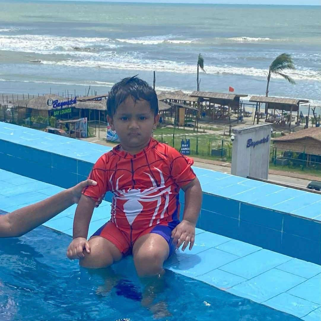 SPIDERMAN KIDS SWIMMINGSUIT WITH CAP