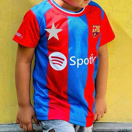 BARCHELONA FULL BODY SUBLIMATION PRINT KIDS JERSEY