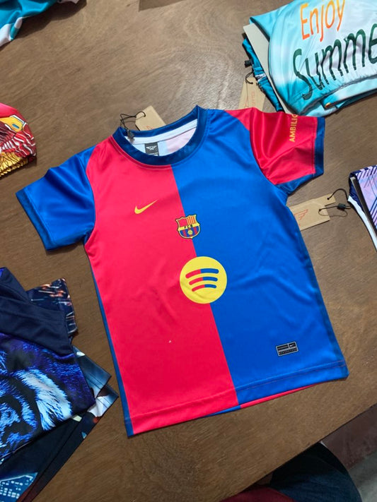 BARCHELONA FULL BODY SUBLIMATION PRINT KIDS JERSEY
