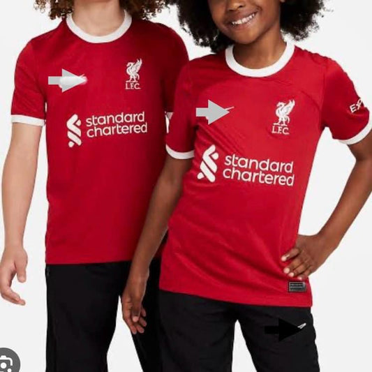 LIVERPOL FULL BODY SUBLIMATION PRINT KIDS  JERSEY