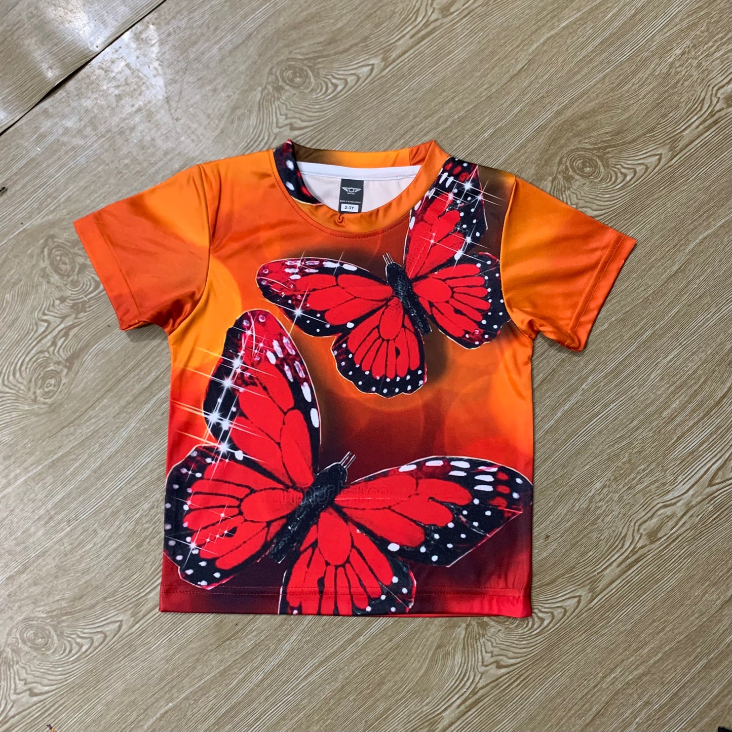 FULL BODY PRINT KIDS 3D PRINT T-SHIRT ( LIFE TIME COLOR GUARANTEE)